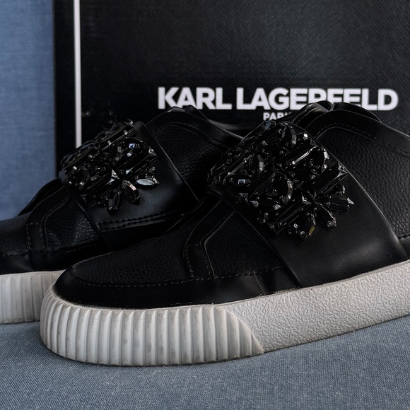 Black platform sneakers - Picture 7 of 13